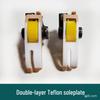 Industrial Teflon Zipper Roller Foot for Computerized Flatbed Sewing Machines T360/T361