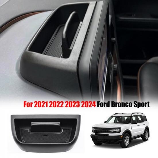 For 21-24 Ford Bronco Sport Car Center Console Organizer Tray And Dash Storage