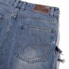 KIRSH Cargo Bermuda Denim Pants [Blue]