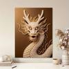 DIY Pearl Diamond Art Painting Kits for Adult and Beginners, Majestic Dragon Sparkling Painting Craft Home Wall Decor Handmade Gift
