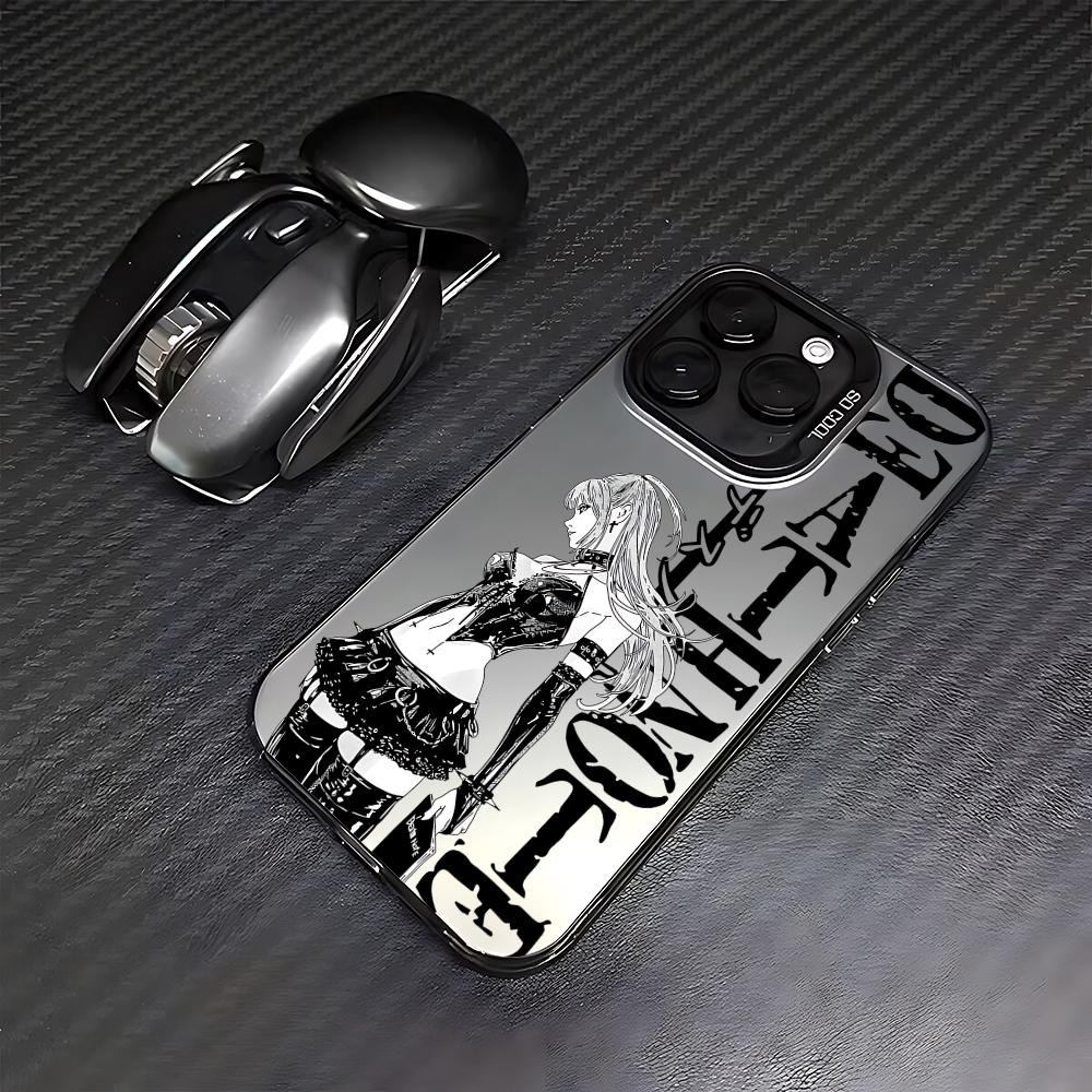 Anime Death Note Phone Case For iPhone 17 Air 16 E 15 14 13 12 11 Pro Max Plus Mini SE2020 2022 Anti Fall Matte Back Cover