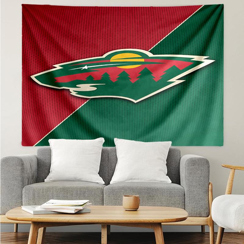 1PC Winnipeg Hockey Team Tapestry Accessories Playroom Tapestry, for Bedroom,Livingroom, dormitory Room Wall Decor Fan Birthday Gifts
