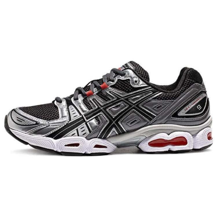 New Asics Gel Nimbus 9 Graphite Grey Red 1201A424-023