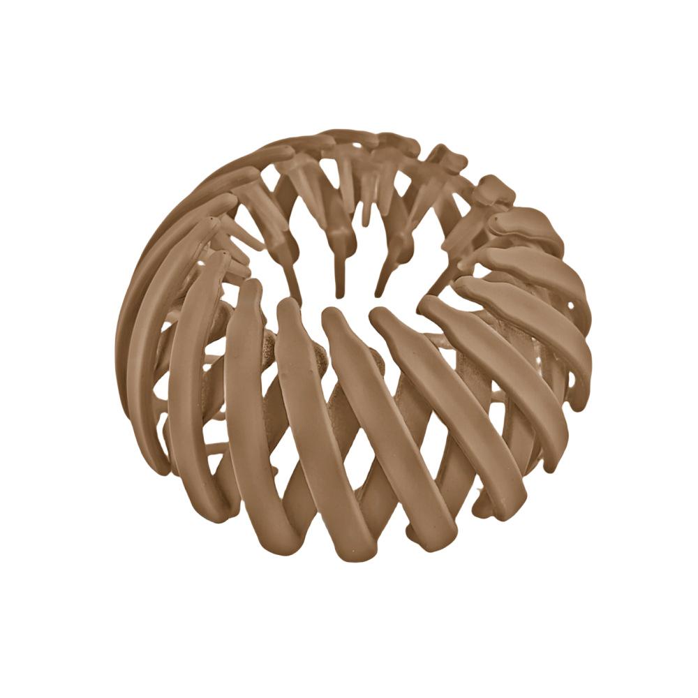 Trendy Matte Bird's Nest Hair Curler: Versatile Claw and Ponytail Ring for Effortless Styling In Europe and America.