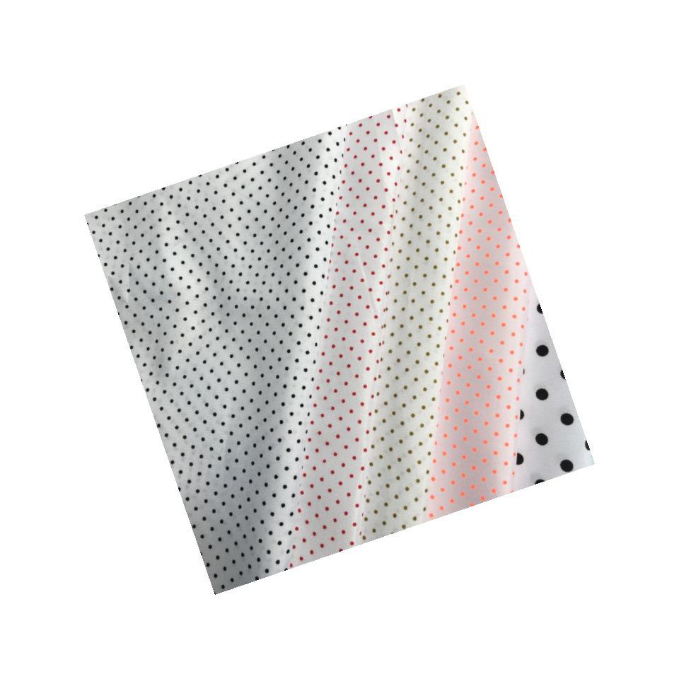 Pfirsichhaut-Pünktchen-Polyesterstoff für Taschen & Kleidung