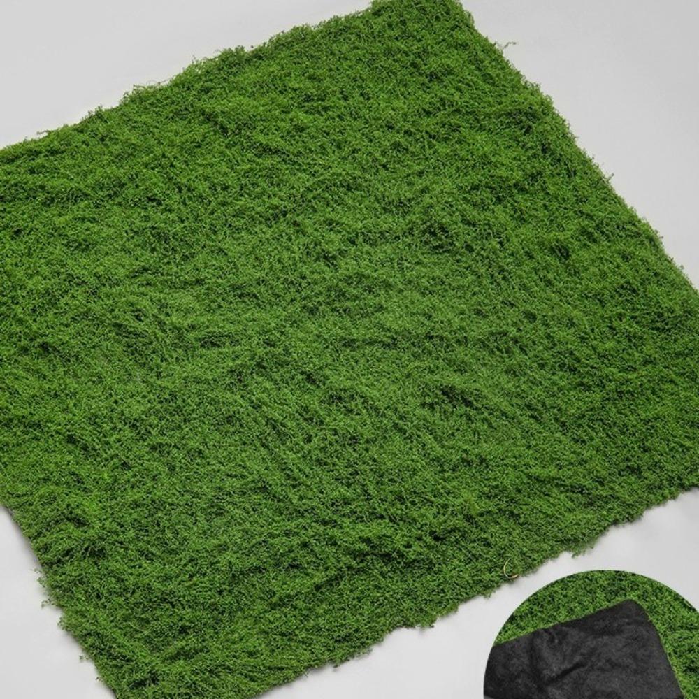 100G Artificial Moss Green Moss Mini Landscape Miniature Scene Moss DIY Craft Terrarium Preserved Plant Moss Garden Decor
