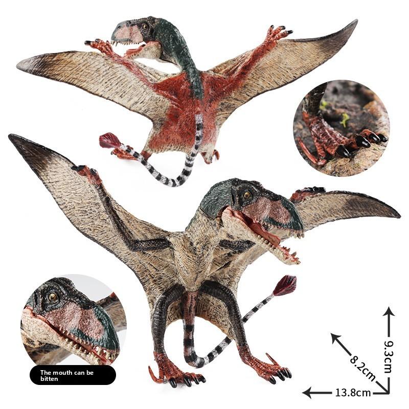 Junior Dinosaur Model With Movable Mouth For Kids Educational Play