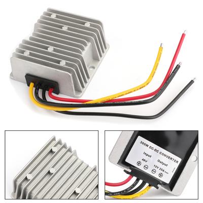 WaterProof 36V/48V To 12V 25A 300W Step Down DC/DC Power Converter Regulator