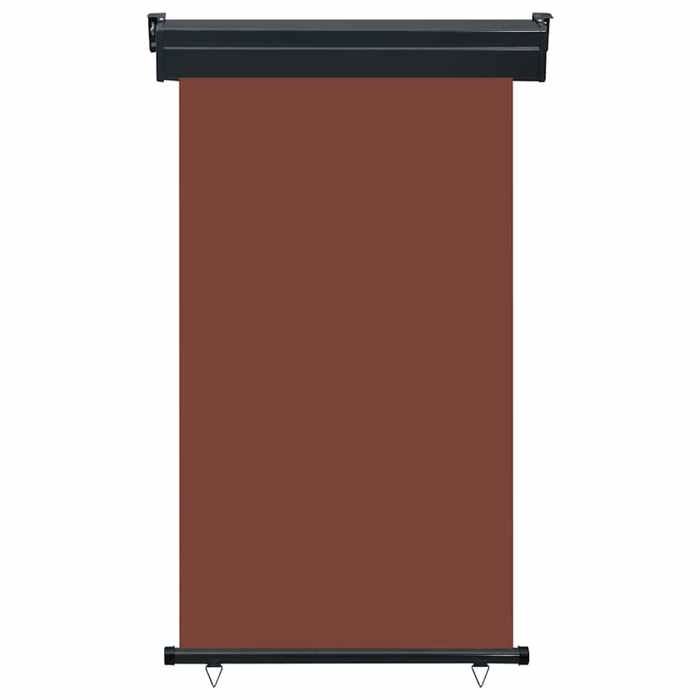 VidaXL Balcony Side Awning 100x250 Cm Brown 48417