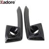 Front Fog Light Lamp Cover Trim For Honda Civic Sedan  Carbon Fiber Car Accessories Head Foglight Foglamp Bezel Trims