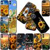 Cover for Samsung Galaxy A35 A36 A55 A26 A05 A06 A14 A50 A51 A53 A54 A12 A13 A23 Phone Case Sunflower Yellow Flower Butterfly