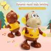 "Douyin Dancing & Swinging Monkey: Luminous Musical Toy for Kids"