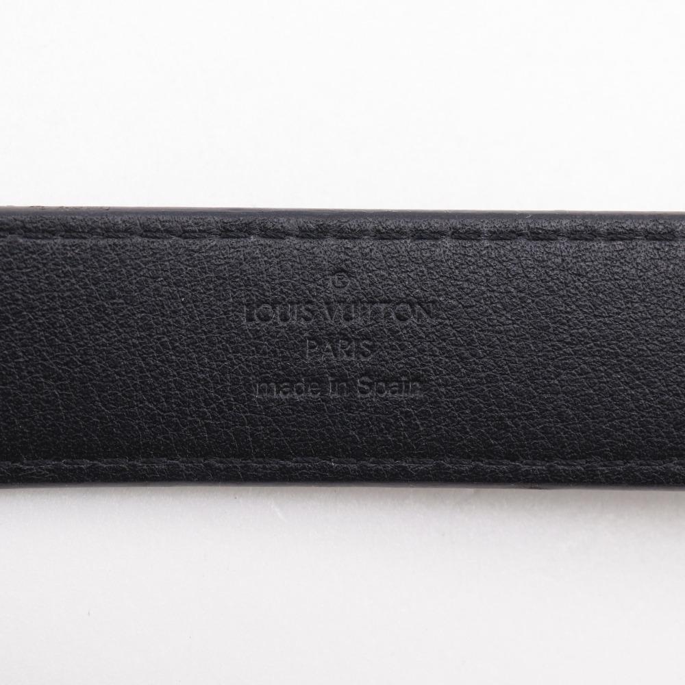 LOUIS VUITTON Ceinture Malletier belt M9943 Brown Monogram canvas unisex Used