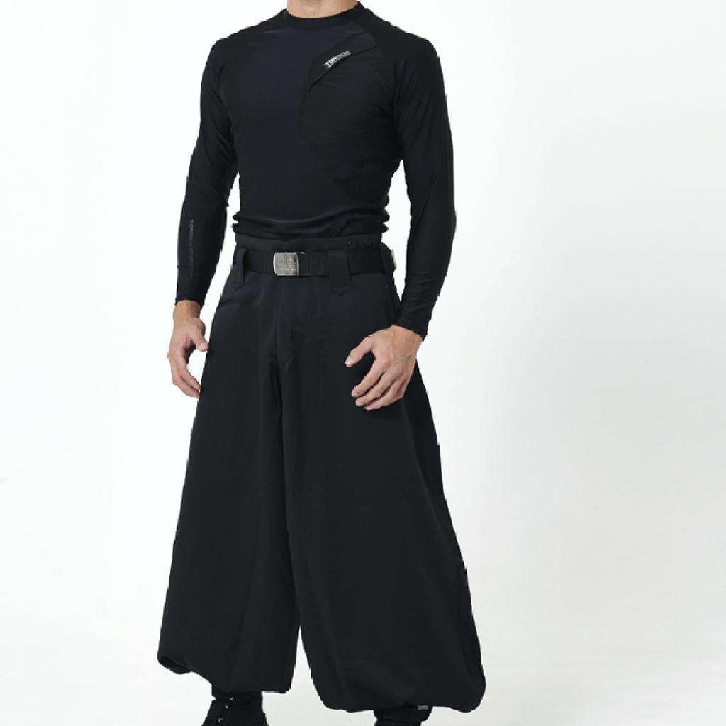 Toraichi 3920 Series Super Long Workwear Size Sumi Gray Eight-Quarter (3920-418) Workwear, Nikkapokka, W76cm, 77