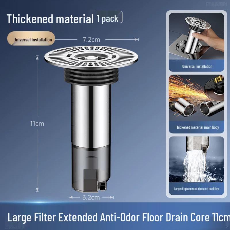Universal Bathroom Floor Drain Hair Filter Cover