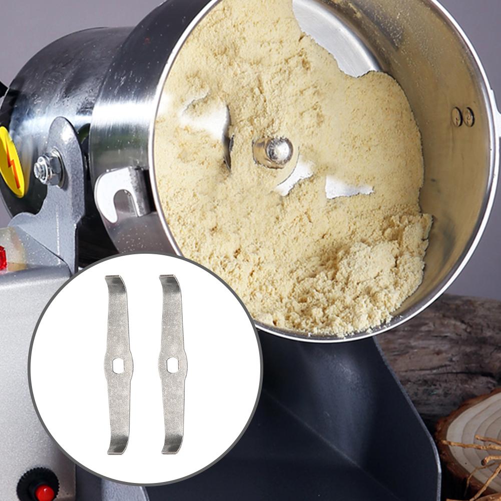 2Pcs Grinder Knife Blade Replace Tip Traditional Chinese Medicine Laboratory Pulverizer Machine