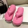 Sommer Damen Flip Flops Höhensteigerung Rutschfest Strand Sandalen Eva Langlebig Bequem Plateau Schuhe Trend Heißer Verkauf Damenschuhe