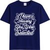 Breathable For Him Oneck Tshirt Streetwear I Have Selective Hearing Im Sorry You Were Not Selected Minimalist Men Top Tees
