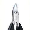 Stainless Steel Elbow Rubber and Plastic Nail Clippers Large Opening Secondary Cutting Anti-splash Nail Clipper Set