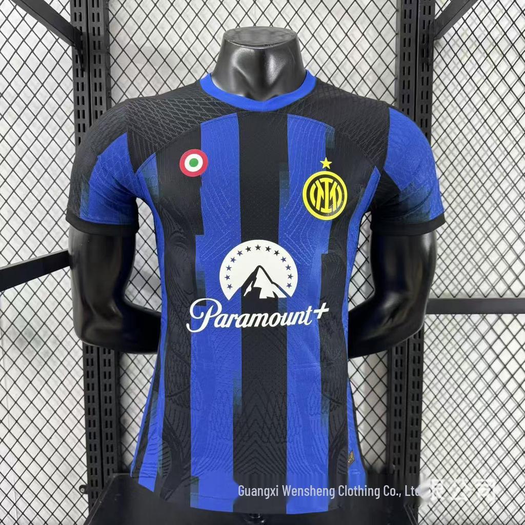 Inter Milan Serie A Adult Player Edition Football Jersey - Customizable Number