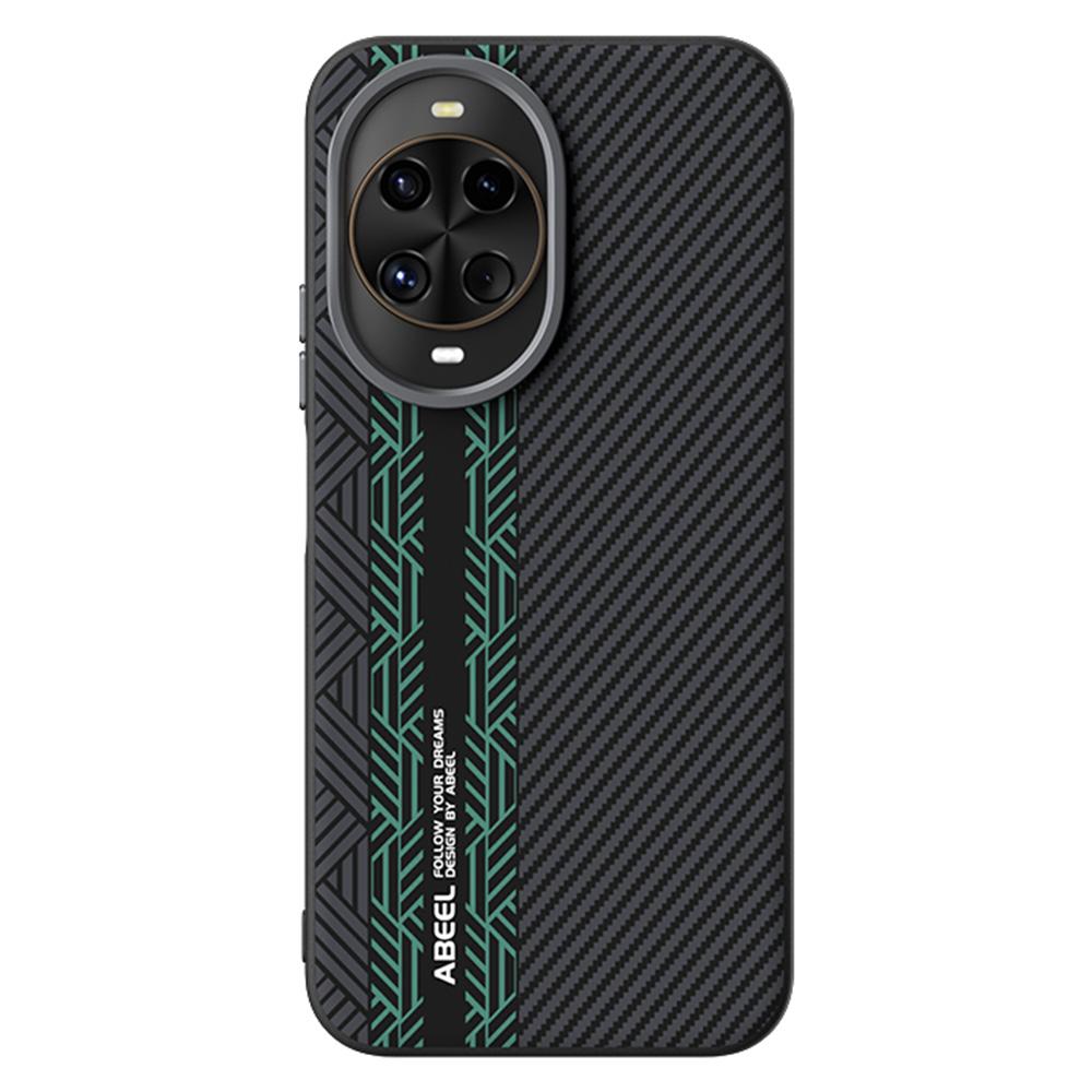 ABEEL For Huawei nova 14 5G Magnetic Case PC + TPU + Aluminum Alloy + PU Leather Slim Phone Back Cover