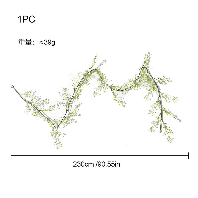 

Имитация Зеленого Растения Искусственная Золотая Ива Лоза Настенное Подвесное Украшение, Лоза для Потолка Дома, Труба для Ландшафтного Дизайна