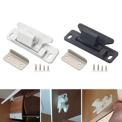 Car Door Holder Retainer, White Plastic Trailer Door Holder Baggage Door Catch Latches for Car Campers Trailer