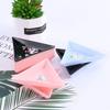 Drilling Triangle Beads Decor Picker Nail Tray Rhinestone Storage Display Plate Nail Gems Holder