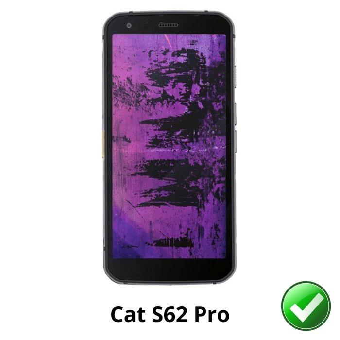 Displayschutzfolie - Phonillico - Cat S62 Pro - 2er-Pack - Kratzfest - Ultradünn