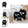 Cartoon Cool Black Penguin Plush Toy With Ultra Soft Short Fur For Kids And Teens