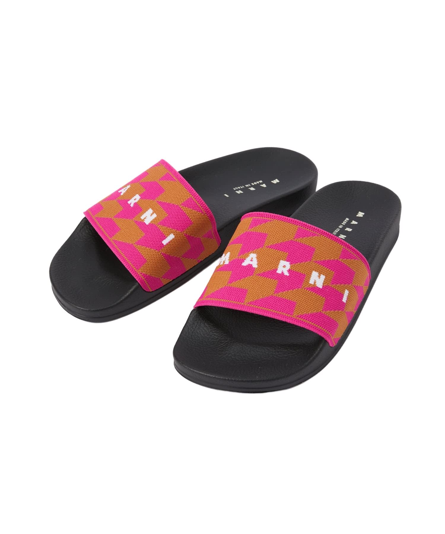 

Sandals SAMS015402P4556 WHITE cm [Marni] Women s CINNAMON/CASSIS/LILY 23.0 [Item]