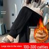 Women's Plus Size Fleece-Lined Lambswool Sweatpants - Winter Casual Loose Fit