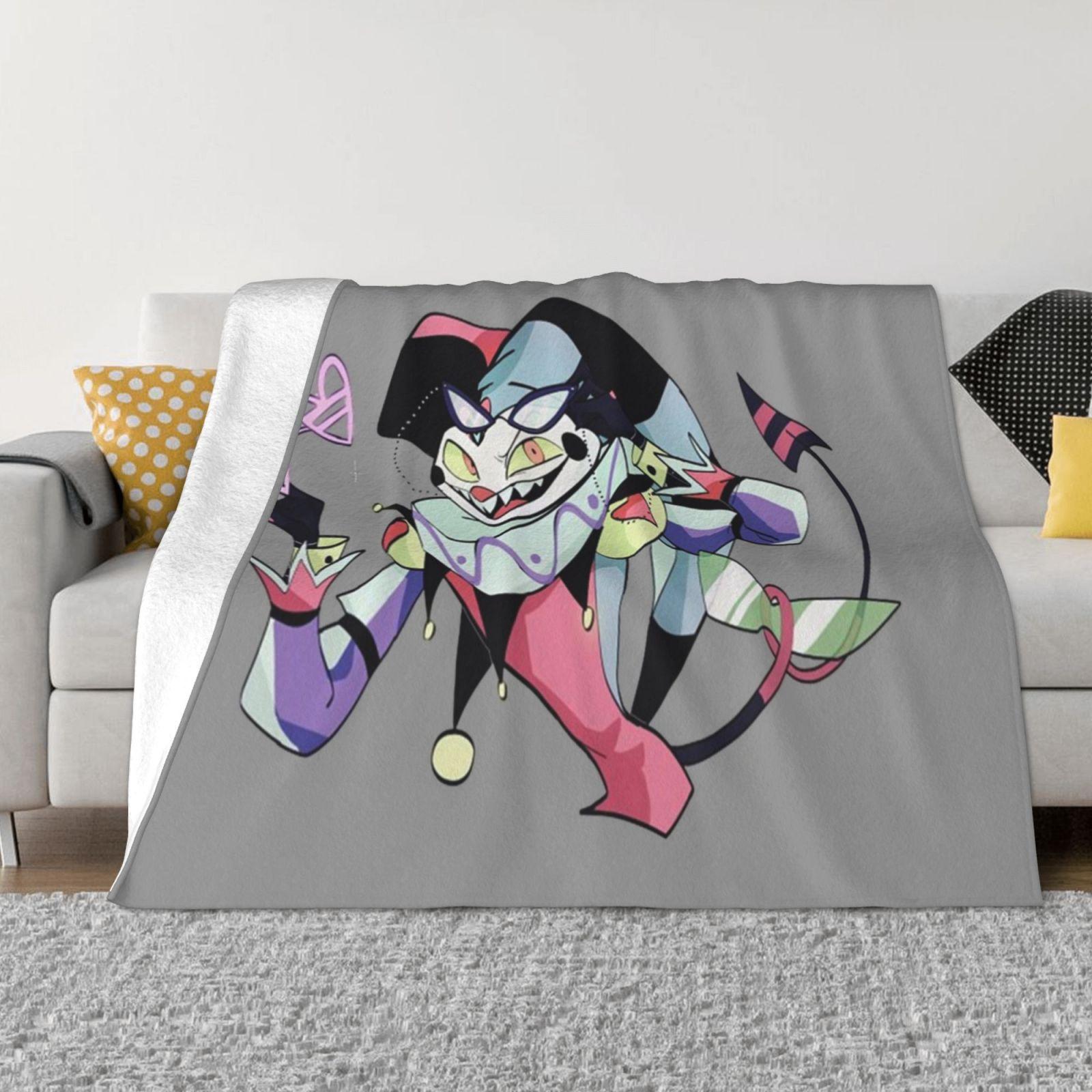 Fizzarolli-Helluva Boss Soft Warm Blanket Sofa/Bed/Travel Love Gifts Helluva Boss Fizzarolli Manga Helluva Boss Fizzarolli 2023 30x40in