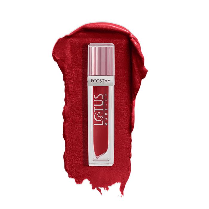 

Lotus Herbals Ecostay Matte Lip Lacquer, Red Fantasy
