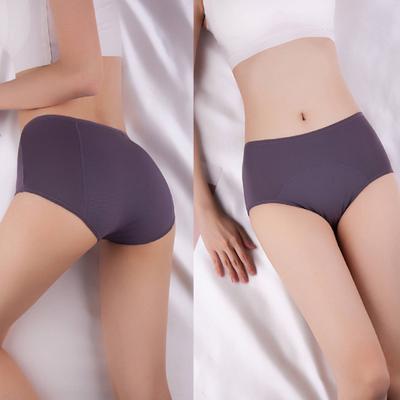 Auslaufsicherer, atmungsaktiver Menstruations-Slip, zusätzlicher Schutz, mittelhoher, hoher Bund, dehnbares Menstruationshöschen für den täglichen Gebrauch