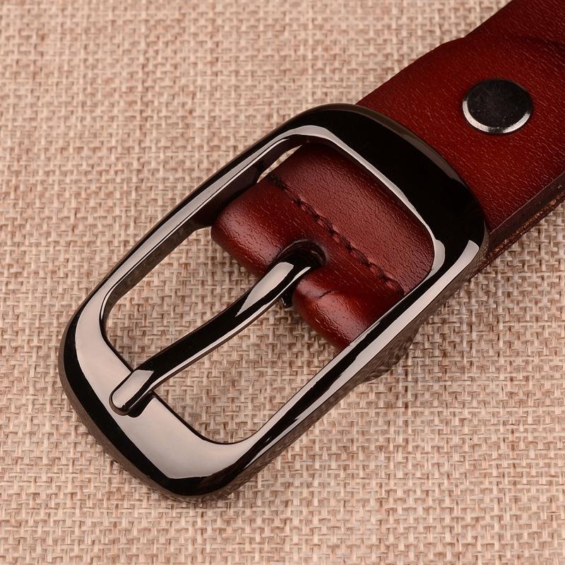 Women'S Belt Trendy Leather Cowhide Leather, Women'S Belt Decoration