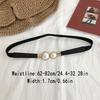 1 Piece Set with This Fashionable Artificial Pearl Women's Elastic Thin Waistband To Enhance Your Appearance for Daily Wear