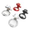 Zinc Alloy Start Stop Rings Button Cover Decoration Interior Sticker for Cars & Motorcycles to Prevent Accidental Touch