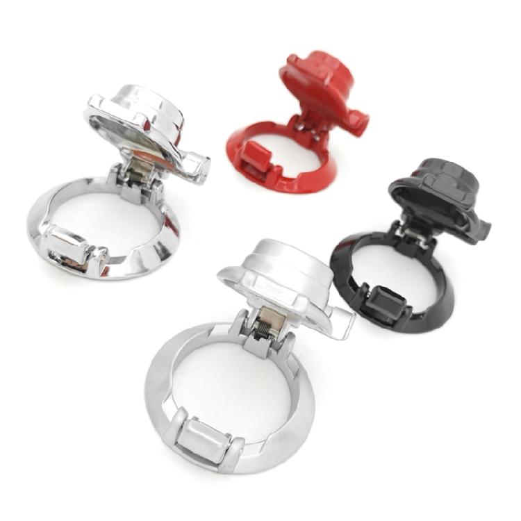 Zinc Alloy Start Stop Rings Button Cover Decoration Interior Sticker for Cars & Motorcycles to Prevent Accidental Touch