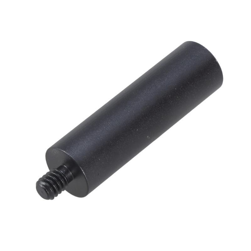 50mm Long Extension Tube 1/4-20 Double Thread Connector for Photography Gear Tripods Camping Light Mounting