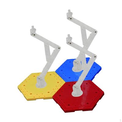 1 Piece Action Figure -Color Mixing Plastic Display Stand Bracket for 1/144
