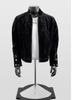 Vintage Retro Suede Stand Collar Buckle Men's Loose Jacket