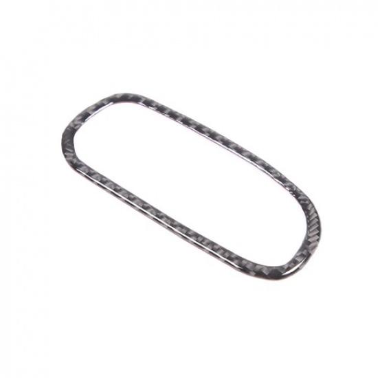 Soft Carbon Fiber Driver Door Air Vent Cover Trim For Corvette C5 1998-2004