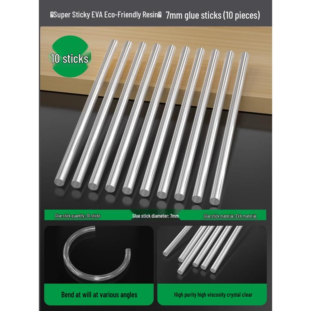 Baolian Hot Melt Glue Gun with Free Glue Sticks, 7-11mm, for Handmade and Household Projects