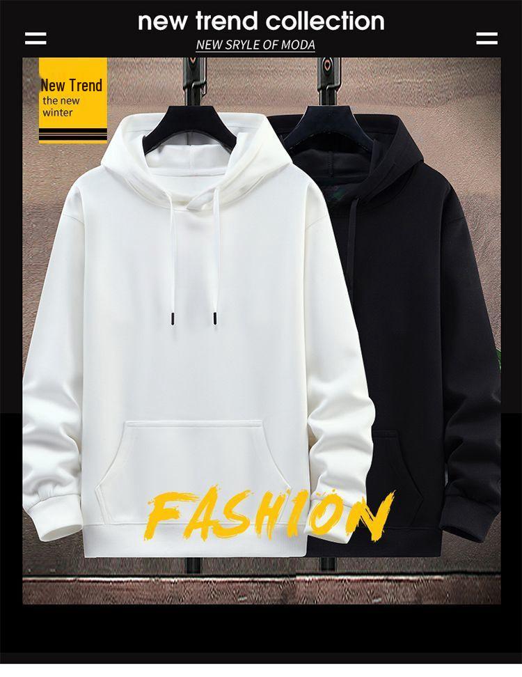 2024 Men's Heavyweight Hoodie: Spring/Autumn Fashion Trend for Teens & Men