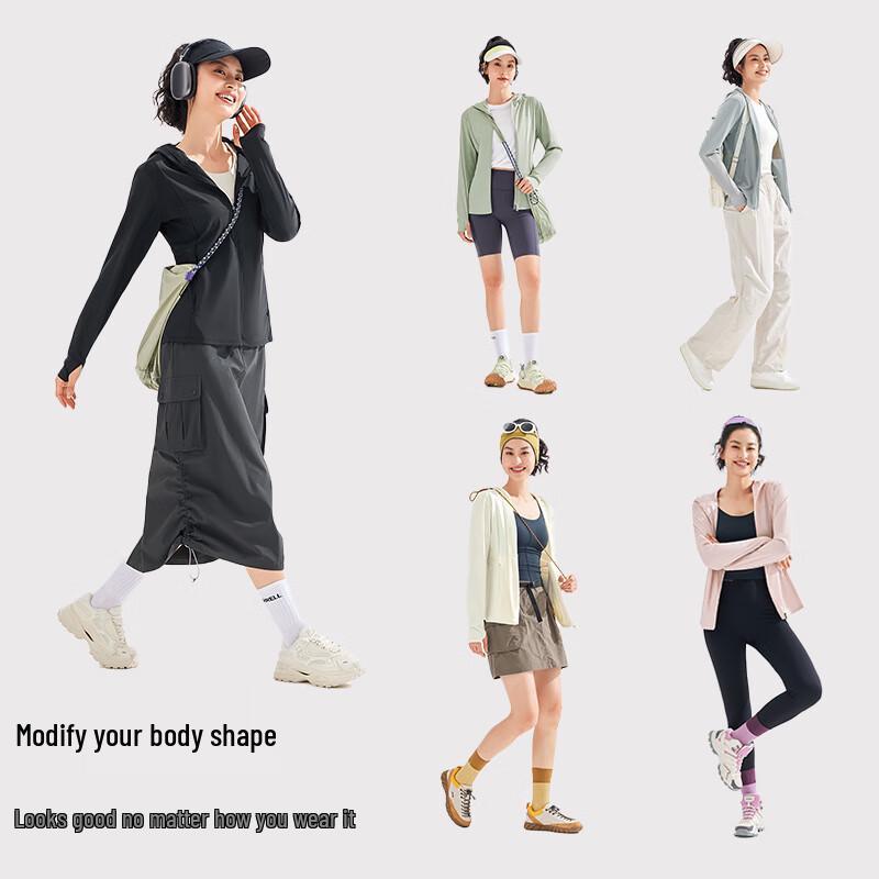 Women's Ice Silk Hooded Sun Protection Jacket