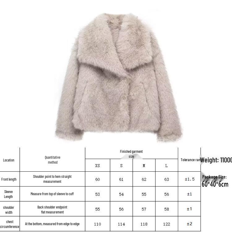 Women's Winter Lambswool Thick Cardigan Coat - New Fur Series