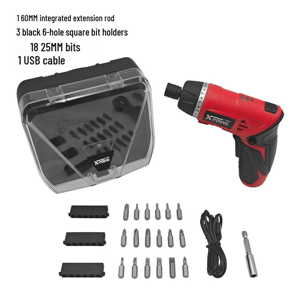3.6V Lithium Universal Screwdriver Kit: Mini Electric Drill for Household Appliance Repair