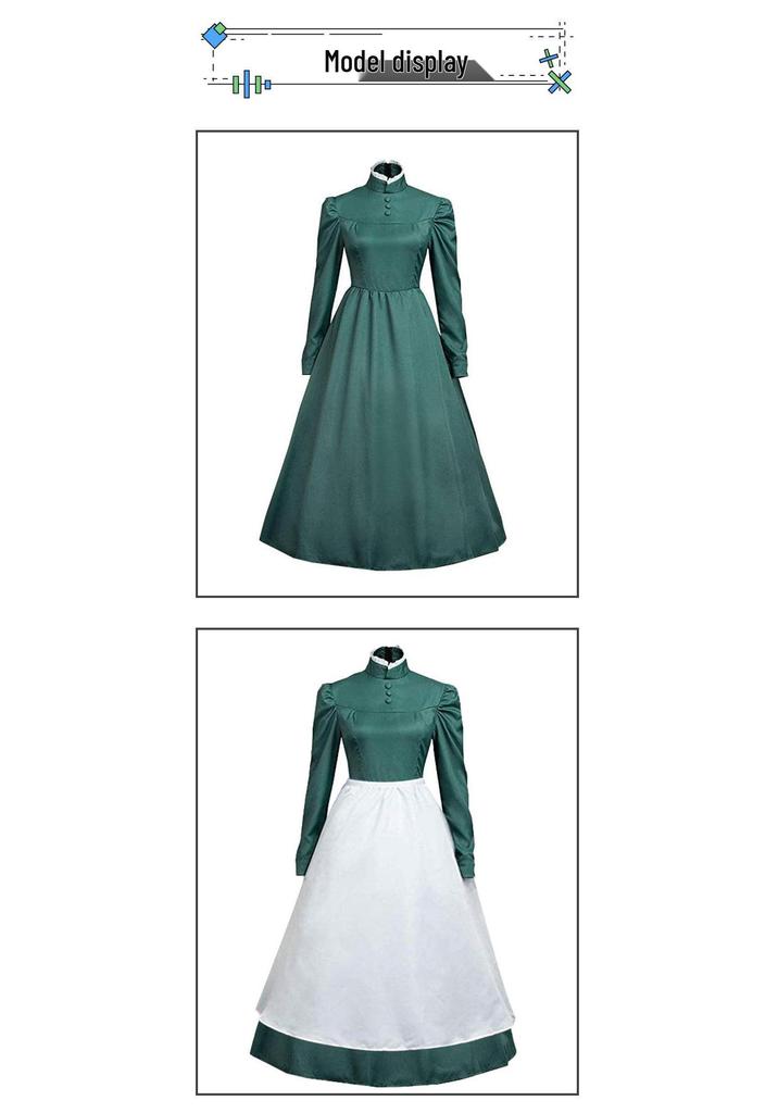 Sophie Cosplay Blue Dress by Haruharu – Women's Role-Playing Costume