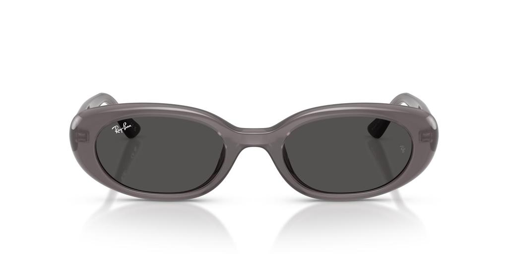 sunglasses 0RB4441D TRANSPARENT DARK GREY 53mm Asian Fit Ray-Ban